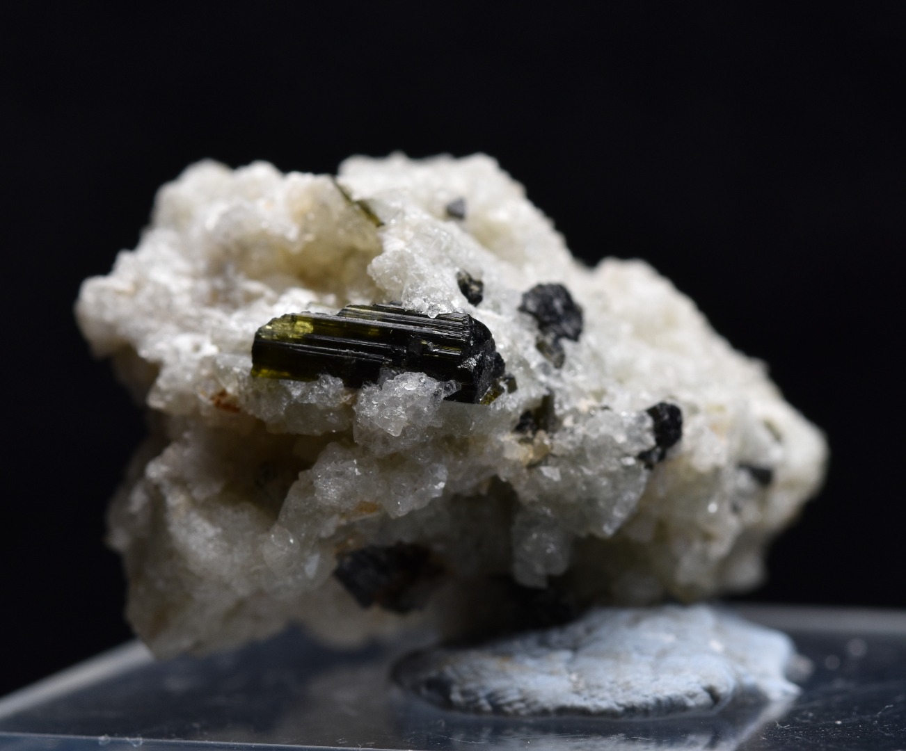 Green Herderite with Elbaite Green Tourmaline, Albite, Quartz, Rare, Synergy 12, Crystal Specimen - 14 grams