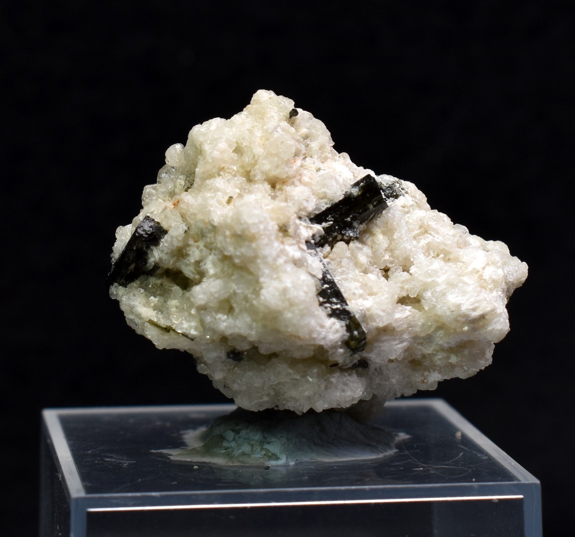 Green Herderite with Elbaite Green Tourmaline, Albite, Quartz, Rare, Synergy 12, Crystal Specimen - 14 grams - Image 7