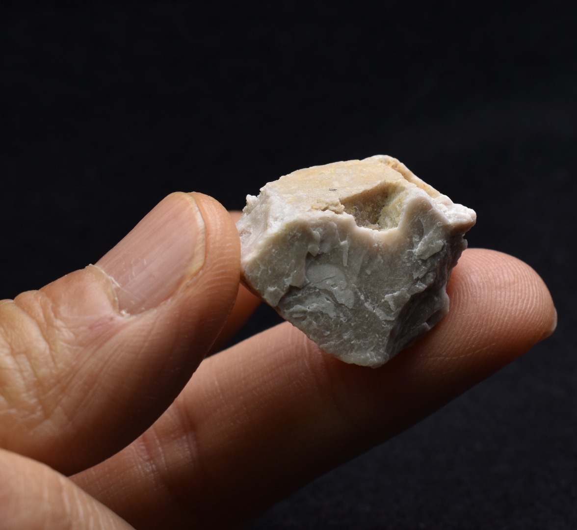 Natural Green Herderite on Feldspar, Rare, Synergy 12, Crystal Specimen - 8 grams - Image 7