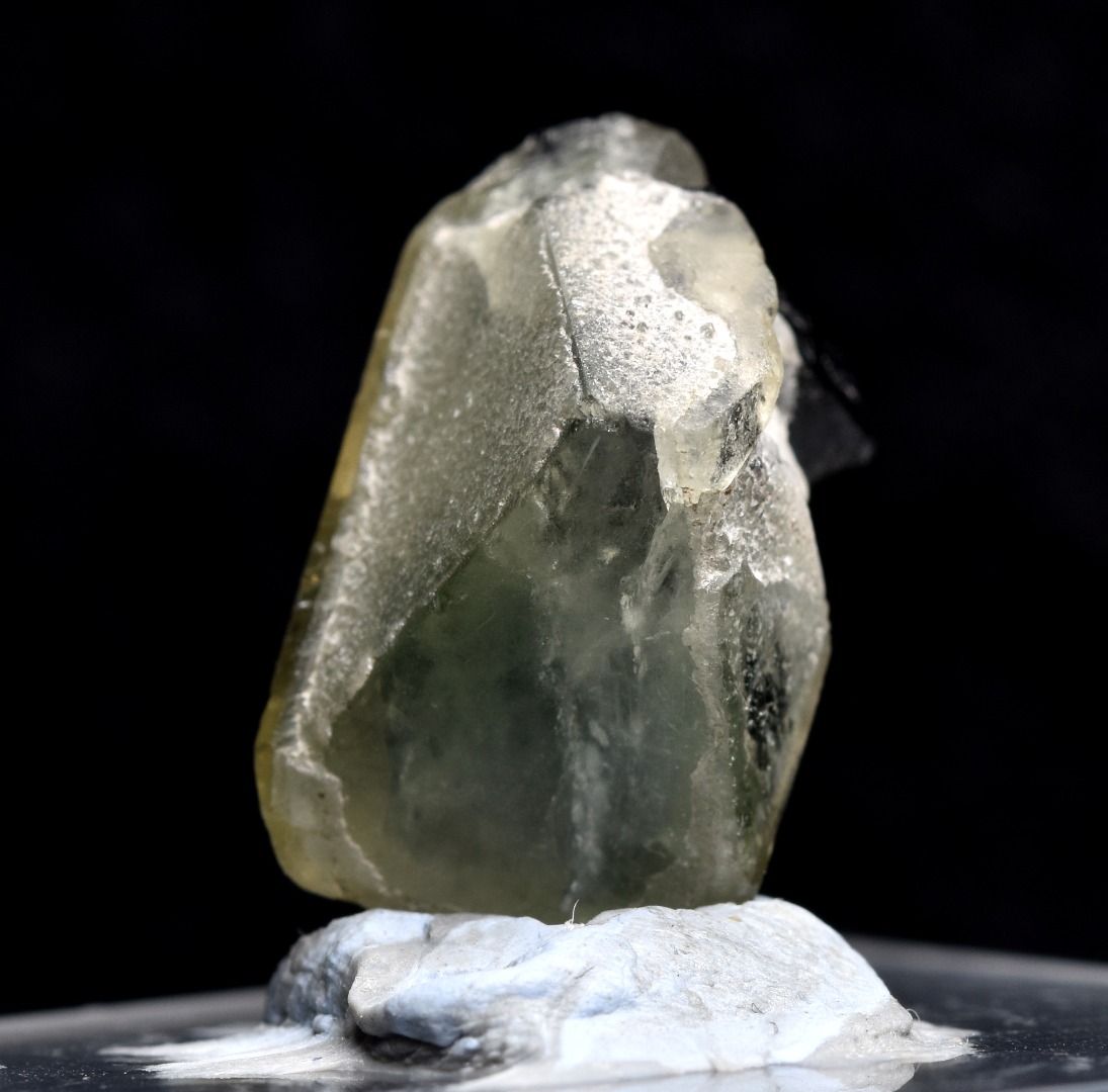 Green Herderite with Schorl Black Tourmaline, Rare, Synergy 12, Crystal Specimen - 3.6 grams - Image 6