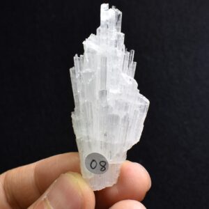 Natural Scolecite Spray, Synergy 12, Raw Crystal Specimen from India - 1 Count - 6 Sizes