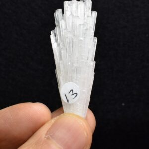 Natural Scolecite Spray, Synergy 12, Raw Crystal Specimen from India - 1 Count - 6 Sizes