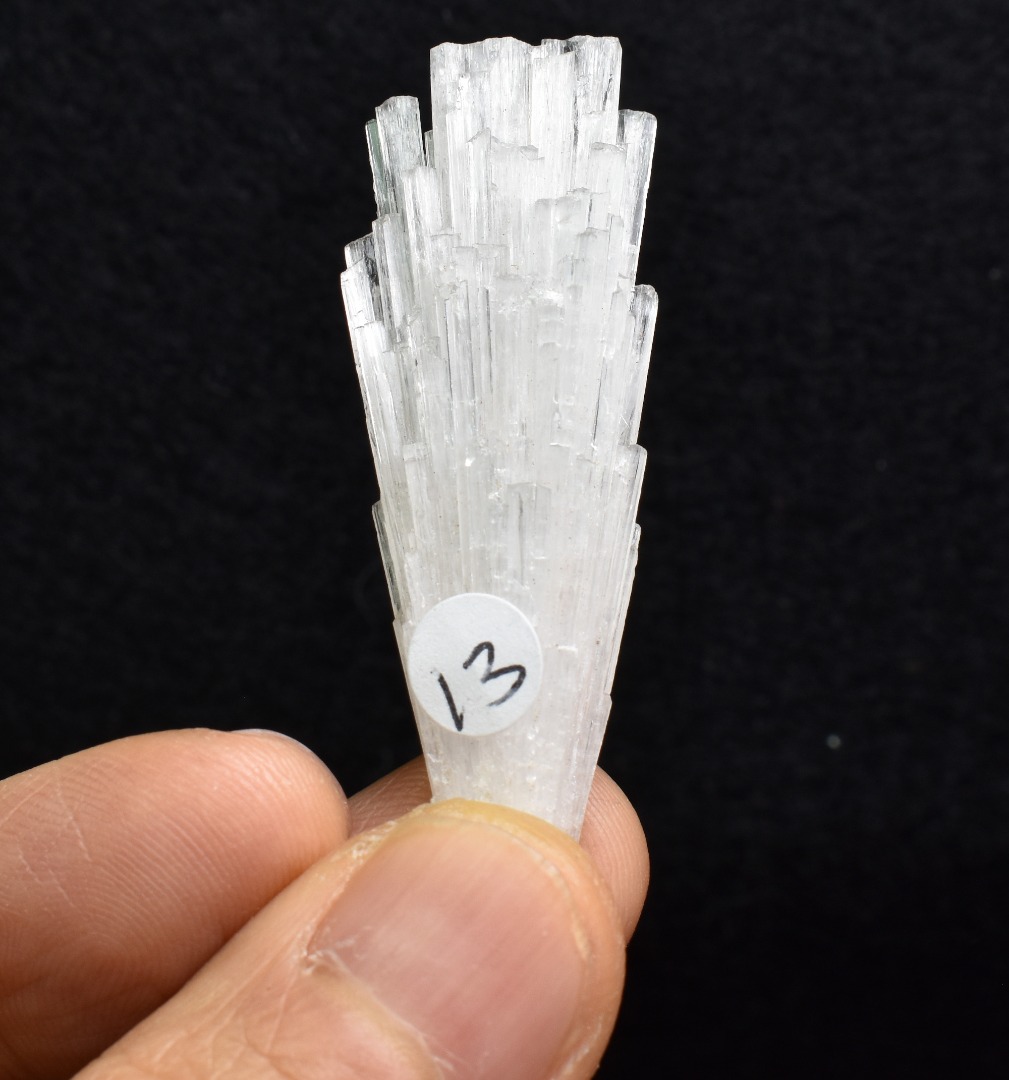 Natural Scolecite Spray, Synergy 12, Raw Crystal Specimen from India - 1 Count - 6 Sizes