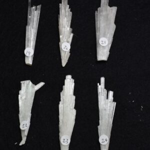 Natural Scolecite Spray, Synergy 12, Raw Crystal Specimen from India - 1 Count - 6 Sizes