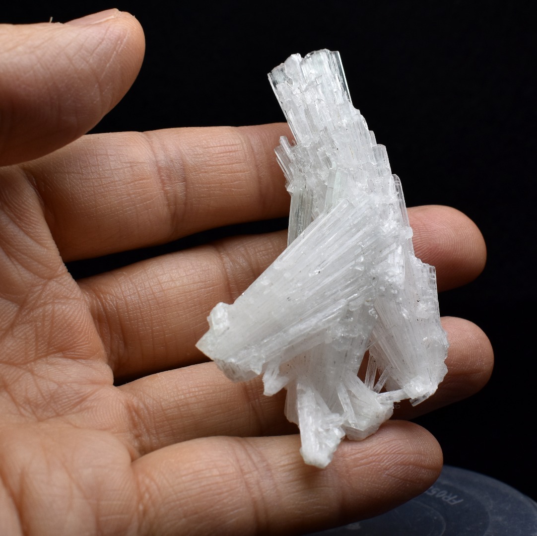 Natural Scolecite Spray, Synergy 12, Raw Crystal Specimen from India - 1 Count - 22.4 grams #30 - Image 4