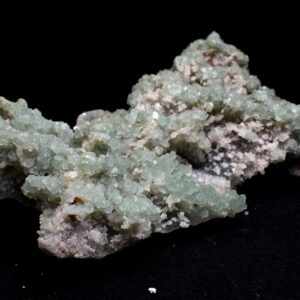 Large Green Fluorite Raw Cluster Specimen (with Calcite) from Hunan, China - 962 grams #05