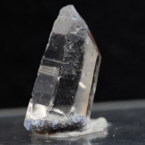 Natural Dumortierite in Clear Quartz Inclusion Raw Crystal Specimen from Brazil - 1.51 grams - 1.35cm