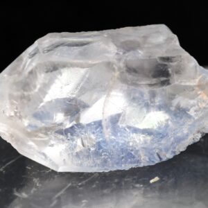 Natural Dumortierite in Clear Quartz Inclusion Raw Crystal Specimen from Brazil - 3.34 grams - 2.1cm