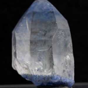 Natural Dumortierite in Clear Quartz Inclusion Raw Crystal Specimen from Brazil - 10.22 grams - 2.8cm