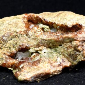 Grossular Garnet Hessonite Cluster with Green Epidote Crystal Specimen from Coyote Front Range, California - 221 grams #05