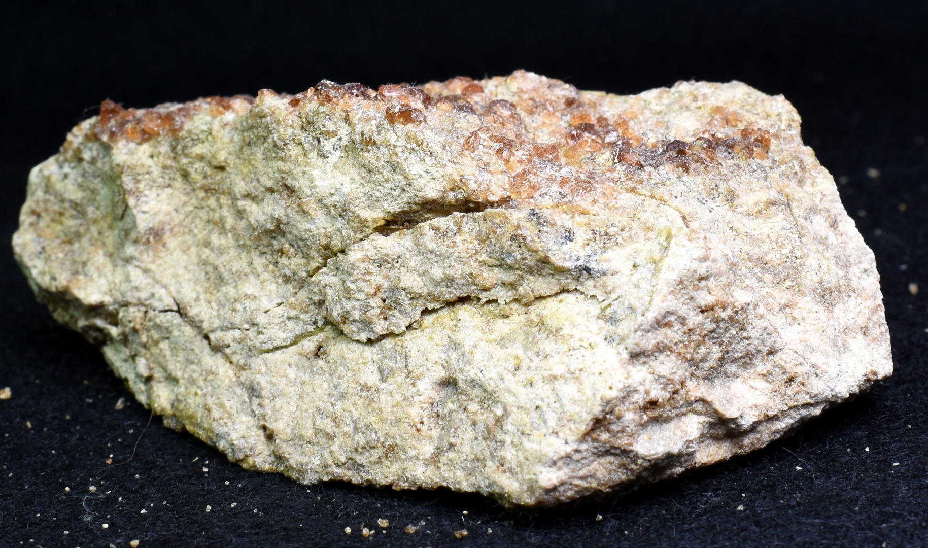Grossular Garnet Hessonite Cluster with Green Epidote Crystal Specimen from Coyote Front Range, California - 198 grams #11 - Image 6