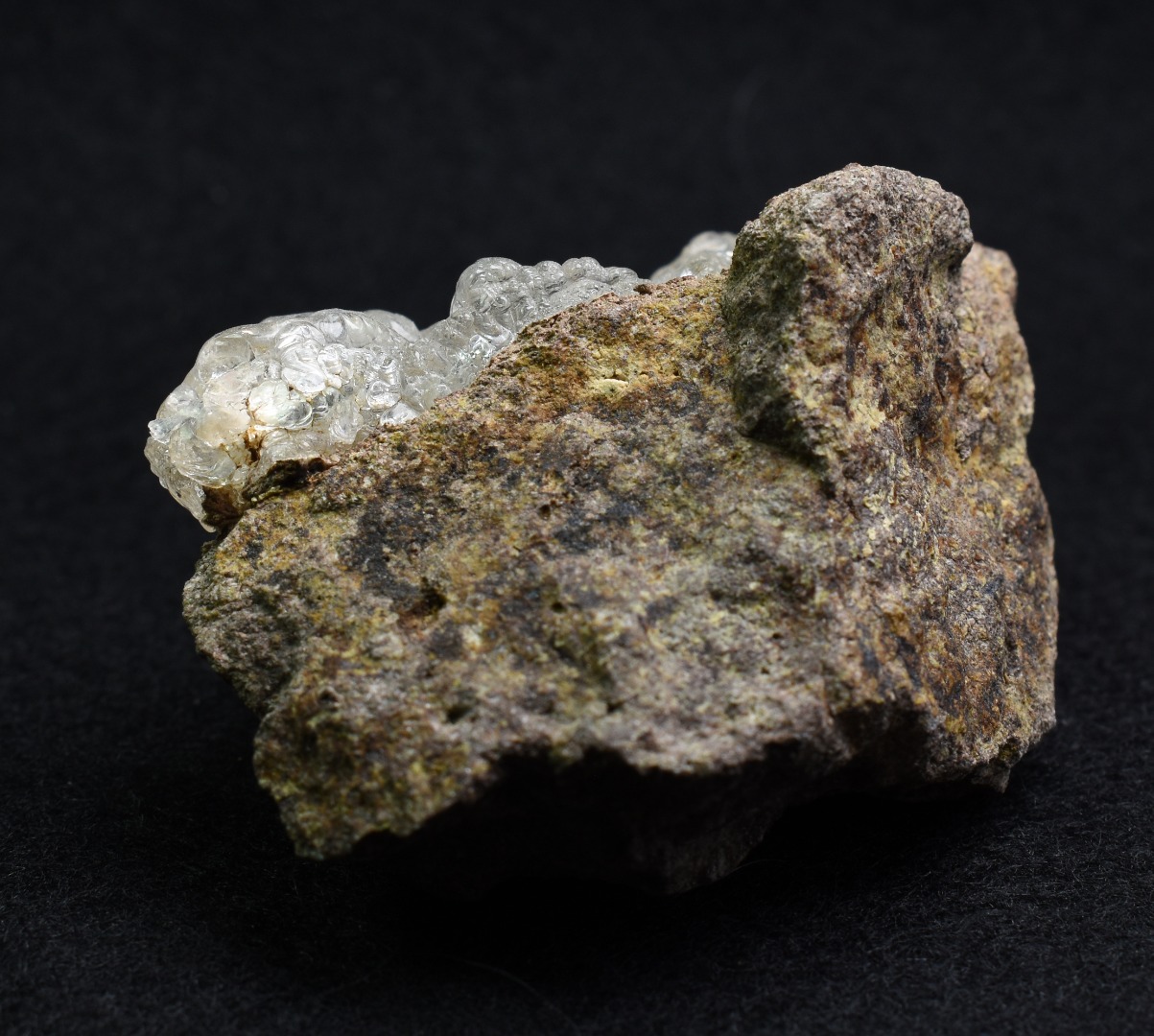 Mexican Hyalite Opal Collector Grade Specimen Stone on Matrix - UV Reactive Fluorescent - 84 grams #01 - Image 5