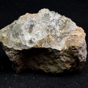 Mexican Hyalite Opal Collector Grade Specimen Stone on Matrix - UV Reactive Fluorescent - 105 grams #15