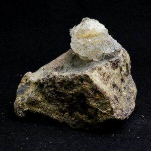 Mexican Hyalite Opal Collector Grade Specimen Stone on Matrix - UV Reactive Fluorescent - 81 grams #17