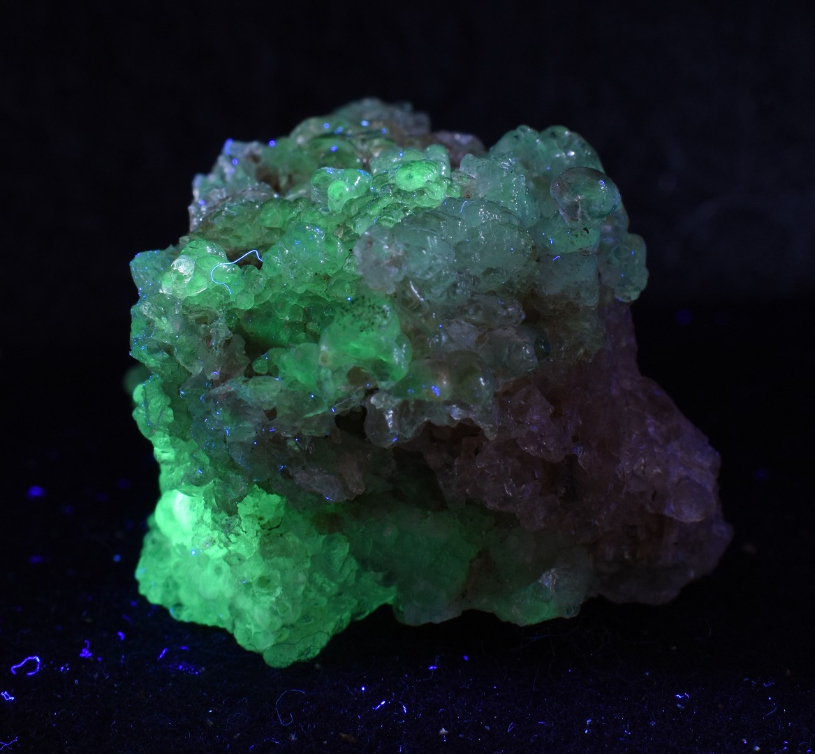 Mexican Hyalite Opal Collector Grade Specimen Stone - UV Reactive Fluorescent - 78 grams #19 - Image 9
