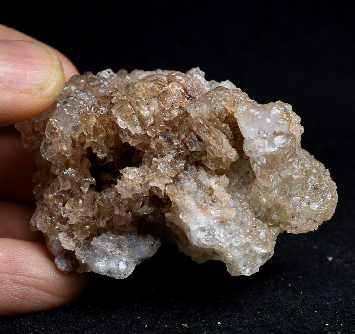 Mexican Hyalite Opal Collector Grade Specimen Stone - UV Reactive Fluorescent - 78 grams #19 - Image 4