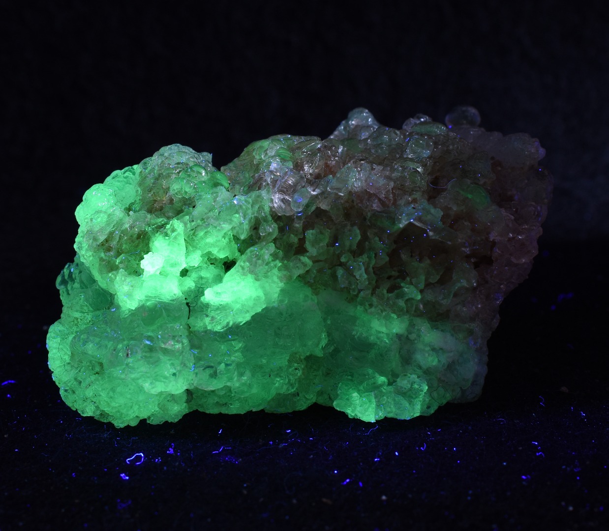 Mexican Hyalite Opal Collector Grade Specimen Stone - UV Reactive Fluorescent - 78 grams #19 - Image 7