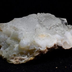 Mexican Hyalite Opal Collector Grade Specimen Stone on Chalcedony Agate - UV Reactive Fluorescent - 80 grams #21