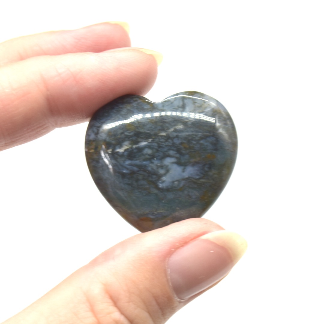 Ocean Jasper Heart - 3cm - 1 Count - Image 4