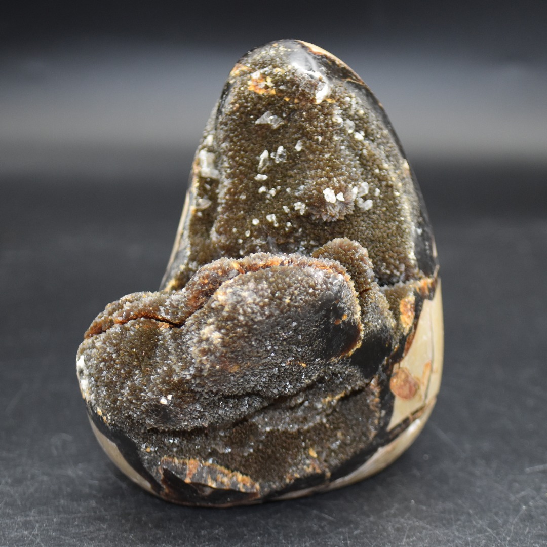 Large Black Septarian (AKA Dragon Stone) Crystal Freeform - 10.3cm - 775 grams #03 - Image 2