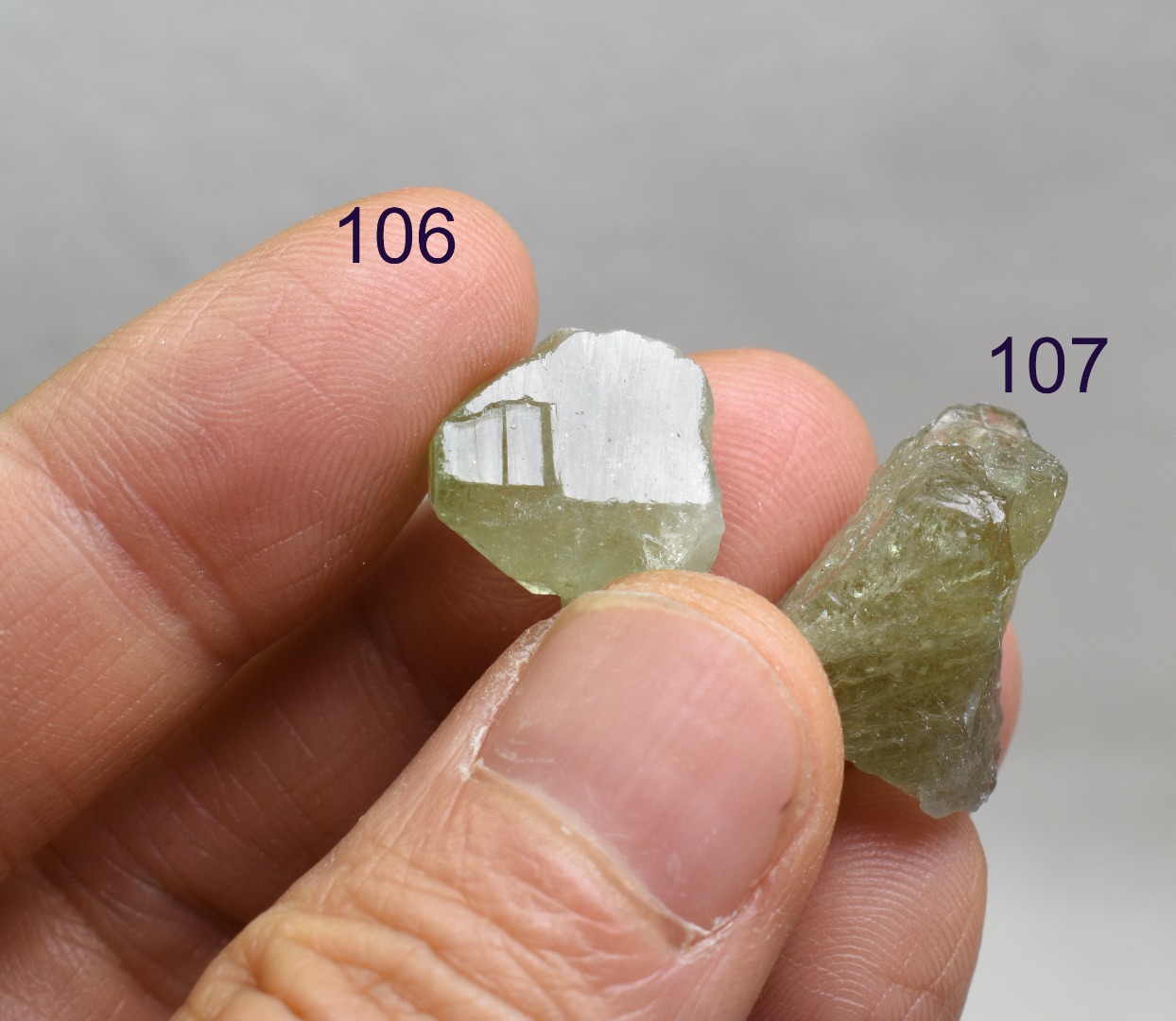 Natural Green Herderite, RARE, Synergy 12, Crystal Specimen from Pakistan - 12 Options - Image 5