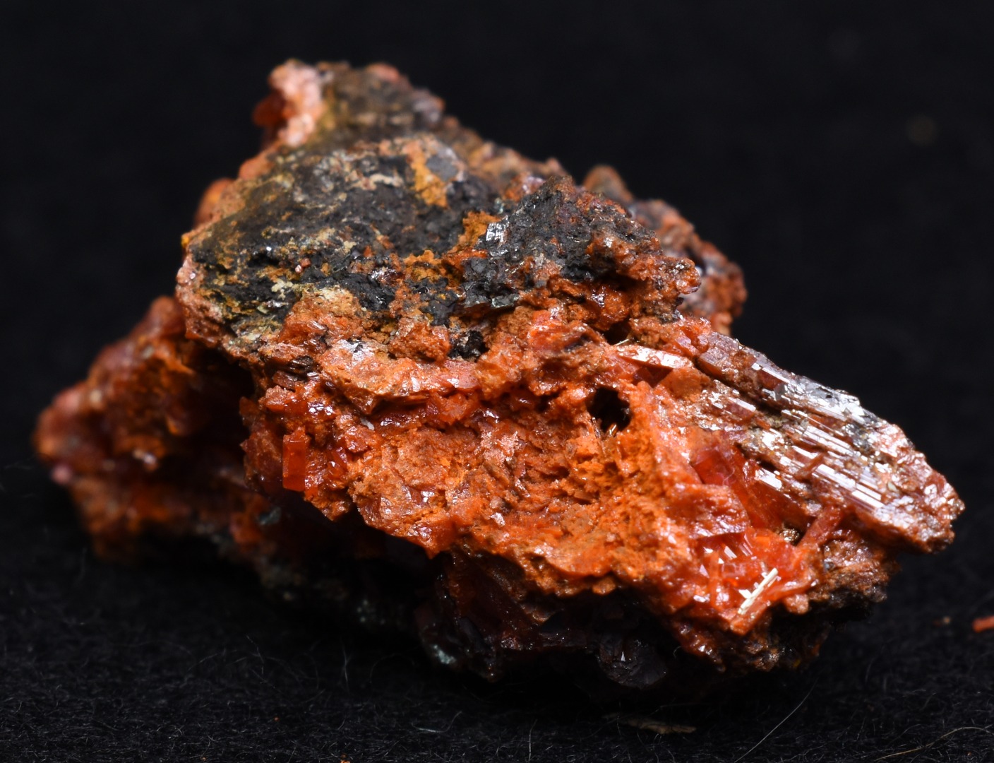 Crocoite Rare Mineral, from Red Lead Mine, Tasmania, Australia - 28 grams - 4.5cm #04 - Image 6