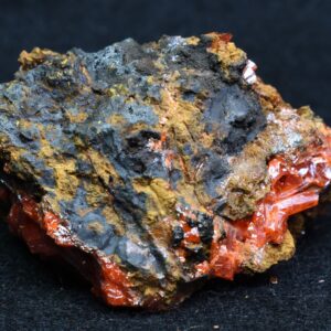 Crocoite Rare Mineral, from Red Lead Mine, Tasmania, Australia - 40 grams - 4cm #15