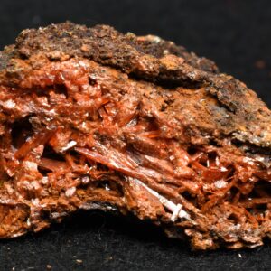 Crocoite Rare Mineral, from Red Lead Mine, Tasmania, Australia - 52 grams - 5cm #16
