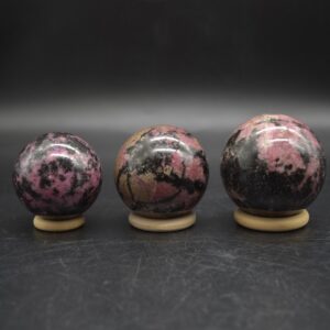 Rhodonite Sphere Balls