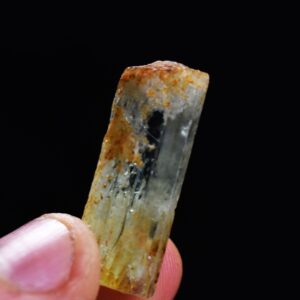 Heliodor Raw Green Yellow Beryl Crystal Specimen - 8 Sizes - 1 Count - Group 04