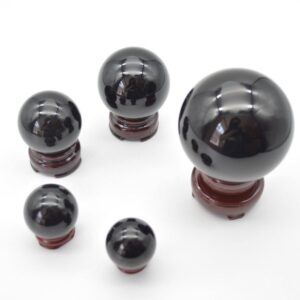 Black Obsidian Sphere Balls