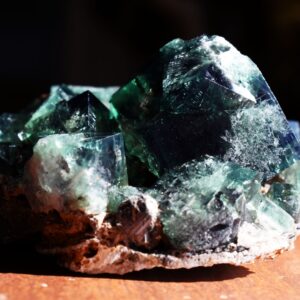 Diana Maria Fluorite Raw Cluster Specimen - Sourced UK -  96 grams #406
