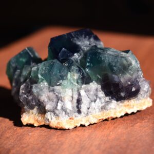 Diana Maria Fluorite Raw Cluster Specimen - Sourced UK -  77 grams #418