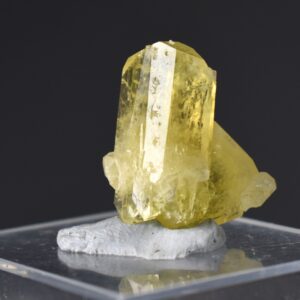 Brazilianite Crystal Cluster - from Linopolis, Minas Gerais, Brazil, museum quality, 3.4g