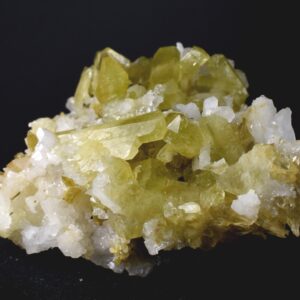 Brazilianite Crystal Cluster with Albite & Muscovite - from Linopolis, Minas Gerais, Brazil, museum quality, 449g