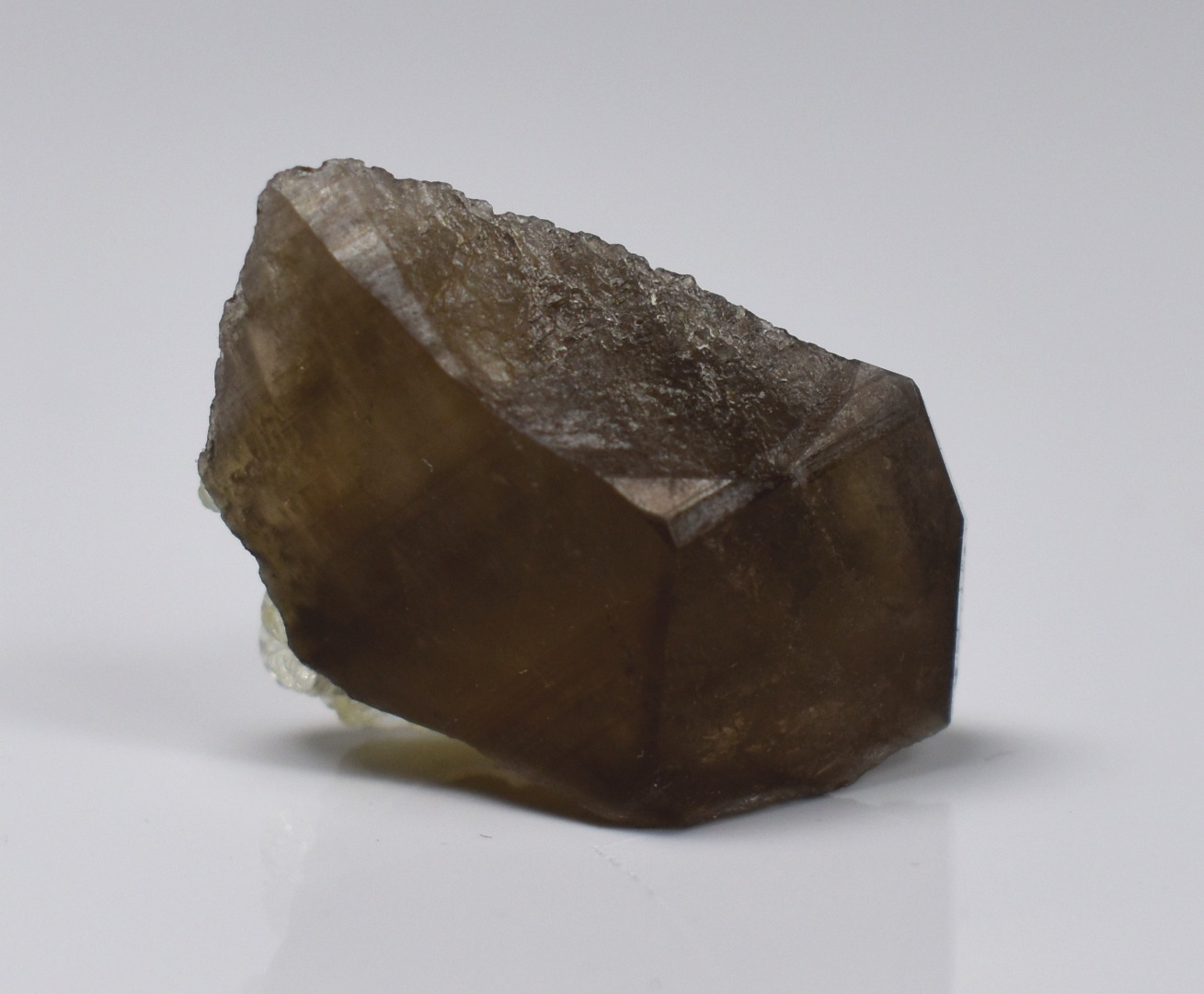 Fluorescent Hyalite Opal with Smoky Quartz - Mineral from Erongo Mountains Namibia, 5.7 grams - Image 2