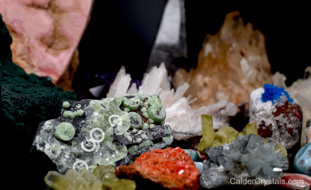 Calder Crystals Mineral Specimens