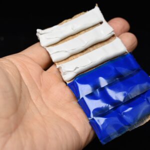Mineral Putty Tac Tack Strip, Reusable Mounting Putty Geo-tac Mintack for Crystals, Rocks & Fossils, 30cm per pack