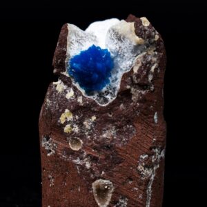 Rare Cavansite Cluster with Stilbite & Mordenite On Matrix from Wagholi, Pune, India - 57 grams