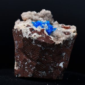 Rare Pentagonite Cluster with Stilbite On Matrix from Wagholi, Pune, India - 112 grams