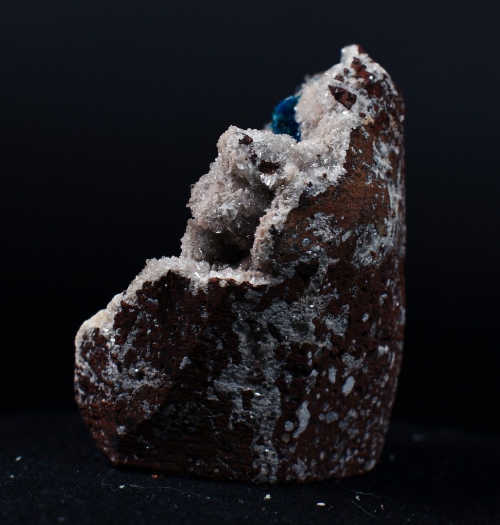 Rare Pentagonite Cluster with Stilbite On Matrix from Wagholi, Pune, India - 80 grams - Image 2