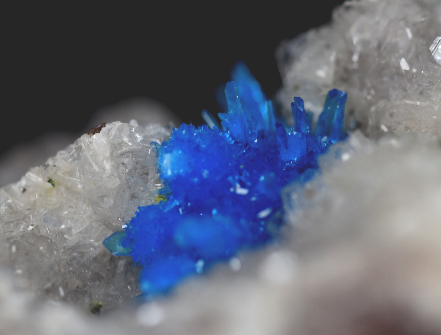 Rare Pentagonite Cluster with Stilbite On Matrix from Wagholi, Pune, India - 97 grams - Image 6