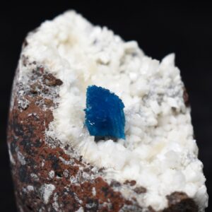 Rare Cavansite Cluster with Stilbite On Matrix from Wagholi, Pune, India - 105 grams