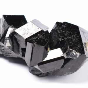 Lustrous Black Tourmaline - Raw Schorl Crystal Cluster - Natural Mineral Specimen - 90 Grams - Crystal Decor