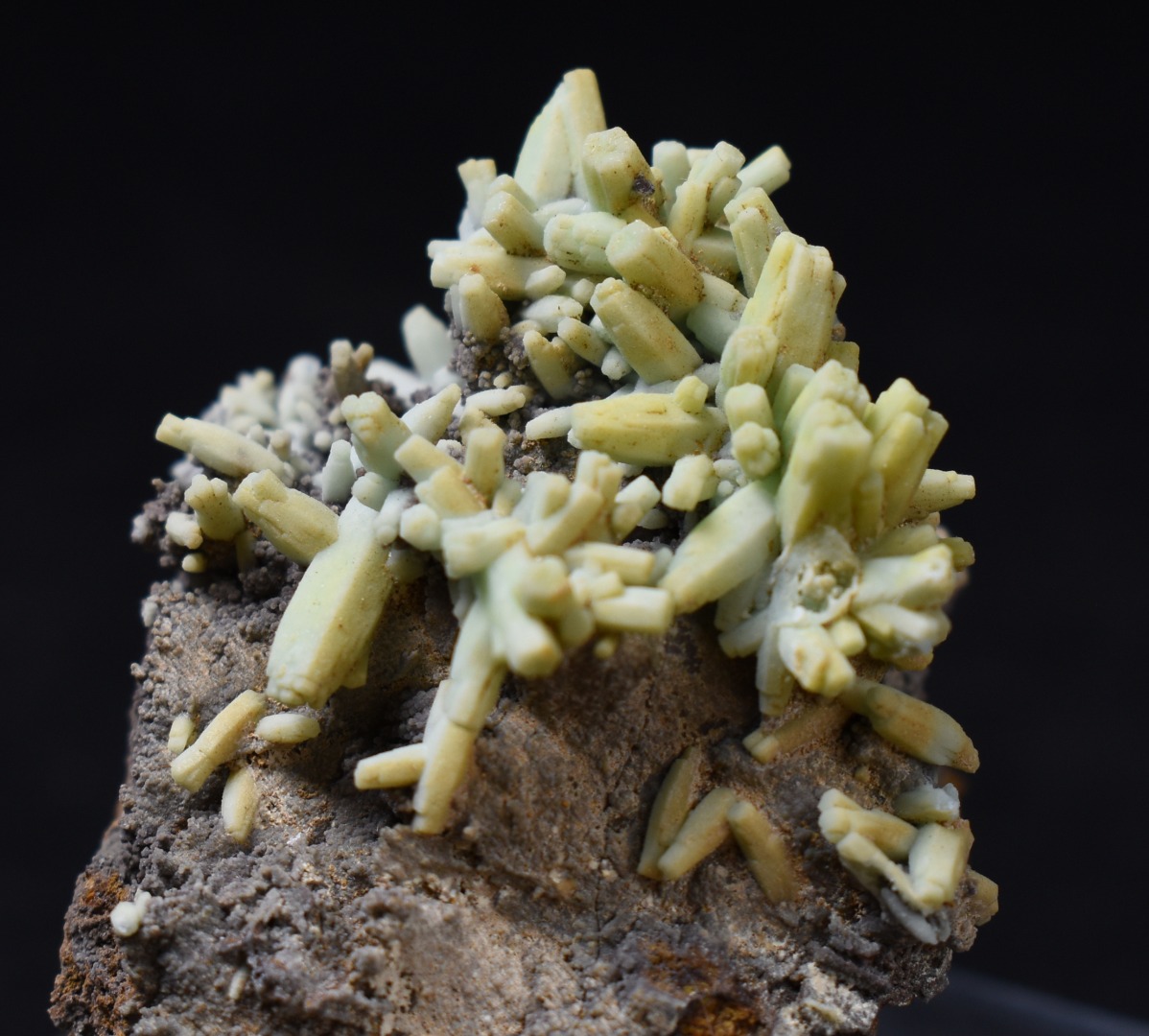 Rare Plumbogummite Cluster - Daoping Mine, China, Blue-Green Pseudomorphs after Pyromorphite - 70 grams - Image 8