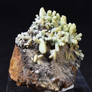 Rare Plumbogummite Cluster - Daoping Mine, China, Blue-Green Pseudomorphs after Pyromorphite - 70 grams