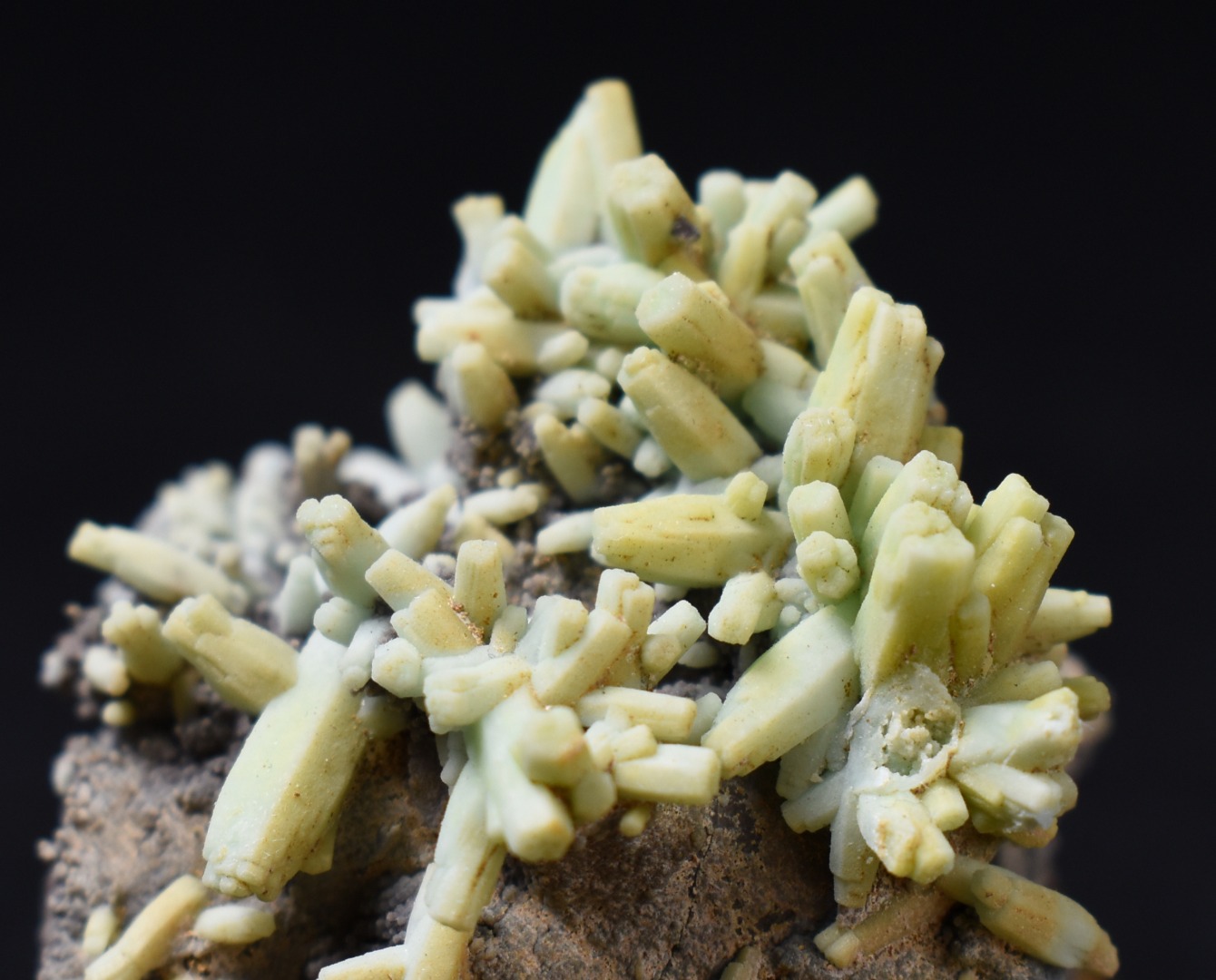 Rare Plumbogummite Cluster - Daoping Mine, China, Blue-Green Pseudomorphs after Pyromorphite - 70 grams - Image 7