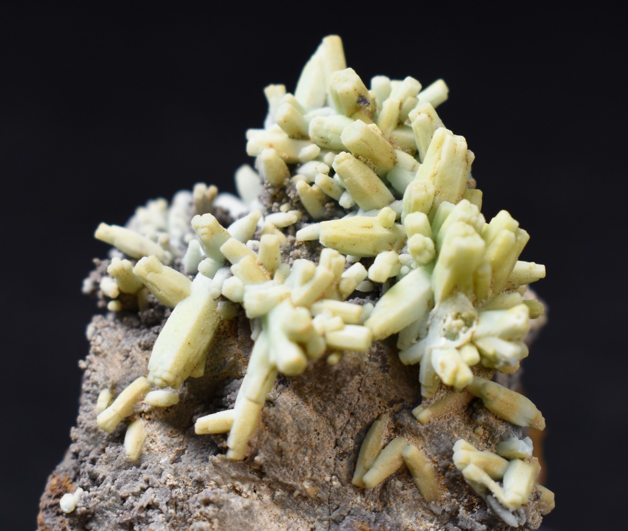 Rare Plumbogummite Cluster - Daoping Mine, China, Blue-Green Pseudomorphs after Pyromorphite - 70 grams - Image 5
