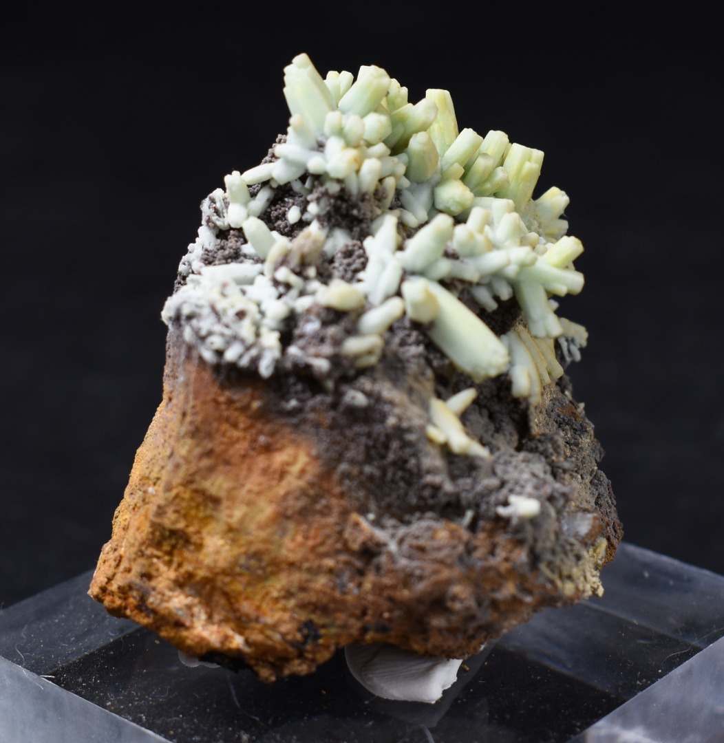 Rare Plumbogummite Cluster - Daoping Mine, China, Blue-Green Pseudomorphs after Pyromorphite - 70 grams - Image 2