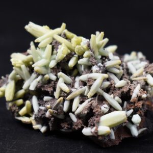 Rare Plumbogummite Cluster - Daoping Mine, China, Blue-Green Pseudomorphs after Pyromorphite - 40 grams